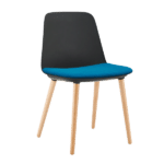 Black Shell Denim Seat Pad