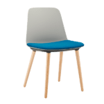 Gray Shell Denim Seat Pad